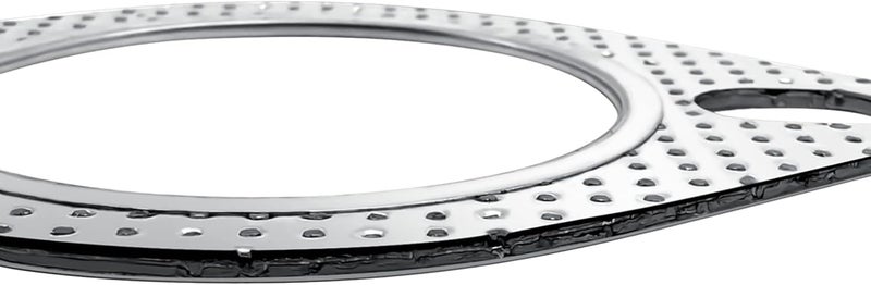 Strongthium 2 Pcs 3" Exhaust Gasket 2 Bolt for 3 Inch Muffler Flange Manifold 120-07610-0002 - Image 4